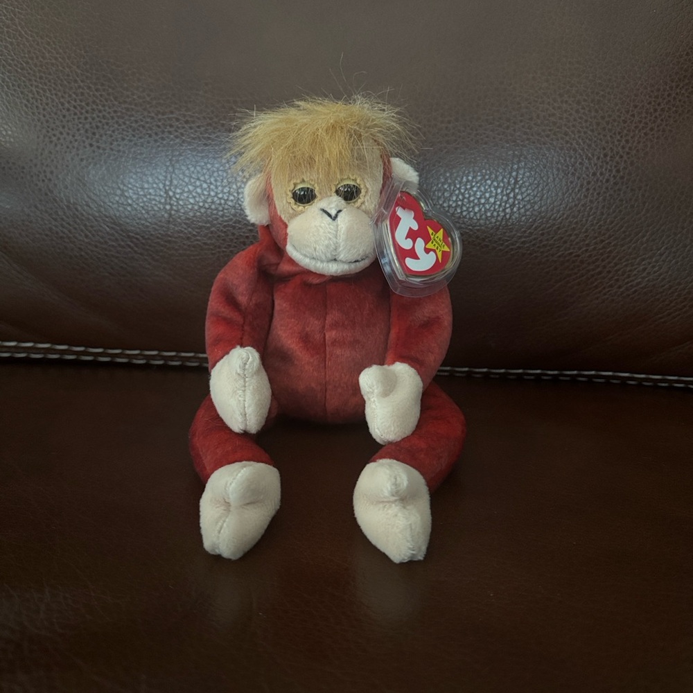 Ty Original Beanie Baby “Schweetheart” the Orangutan Retired Vintage Plush